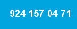 924 157 04 71 924 157 04 71